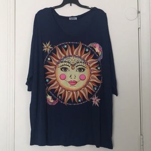 💫CLOSING SALE💫Lauren moshi sun & moon tunic